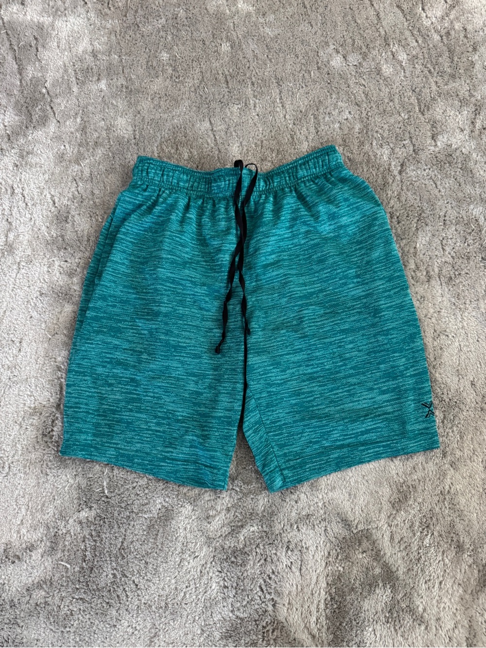 Xersion Blue Drawstring Athletic Shorts